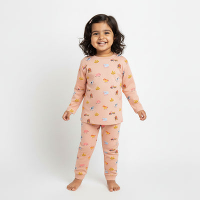 Full Sleeves Unisex Co-ord Set | Farm Animals