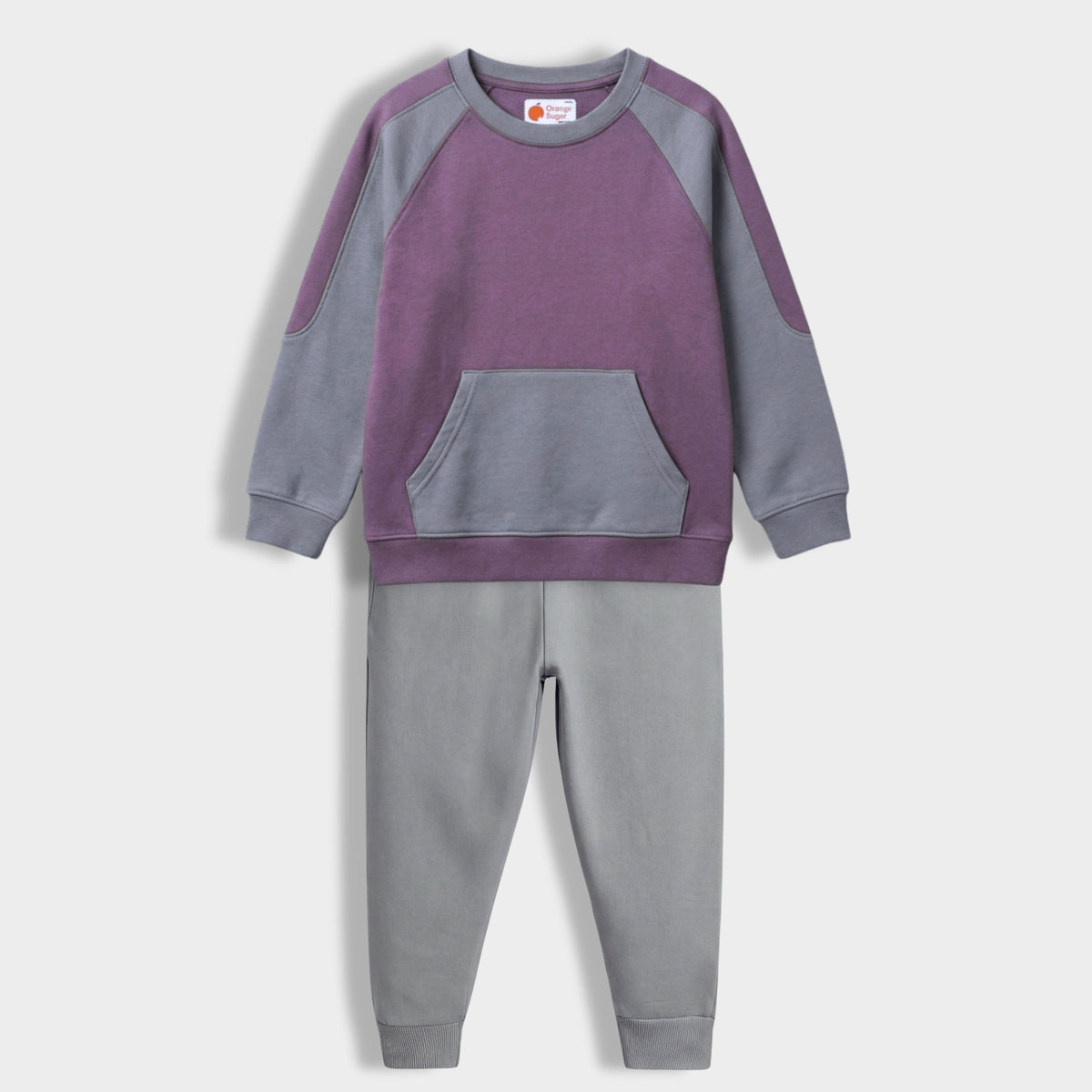 Unisex Sweatshirt & Joggers Set | Light Purple