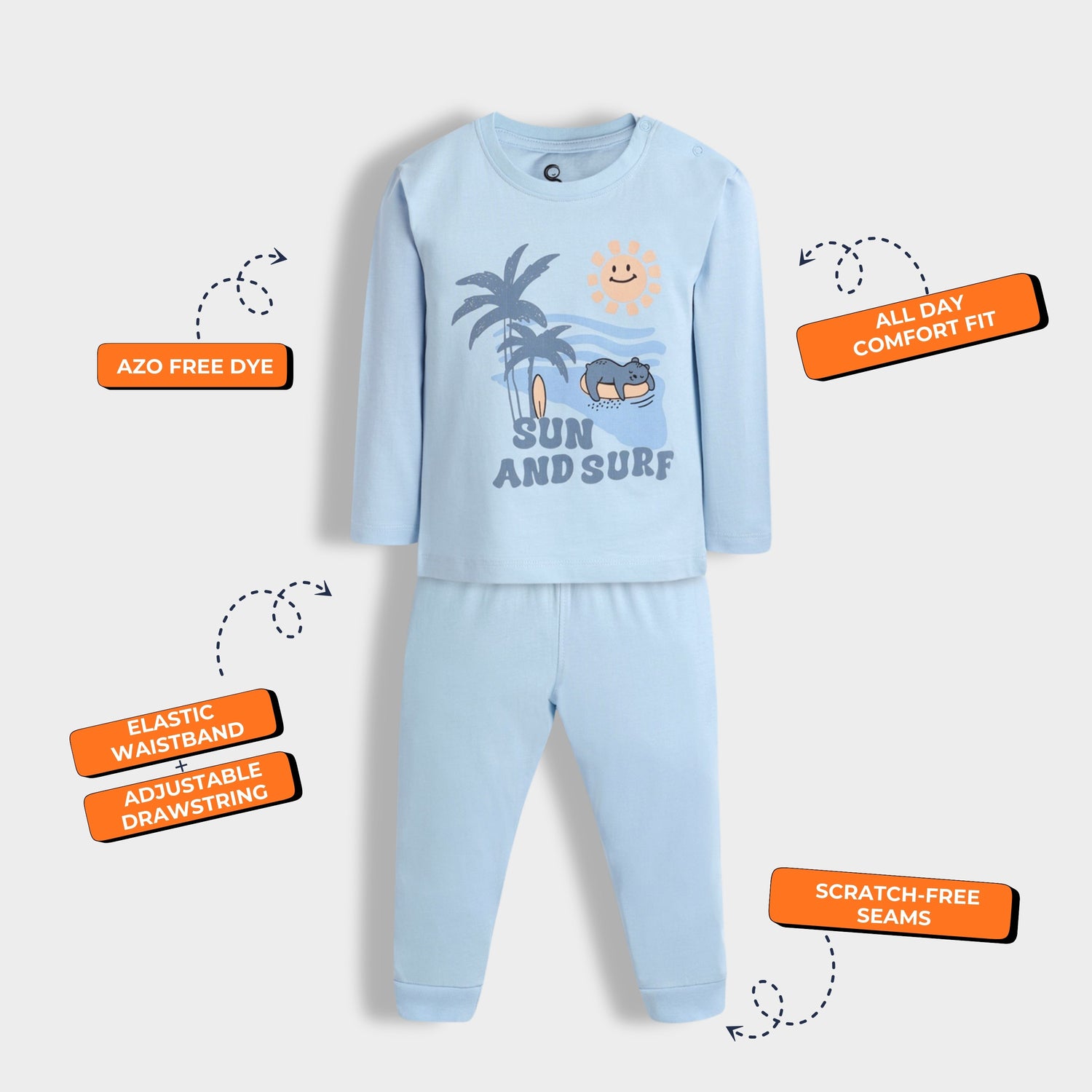 Full Sleeves Unisex Co-ord Set | Sun and Surf