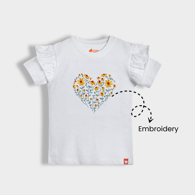 3 Pack Girls Top | Blooming Heart, Fairy Wings, Undersea Princess