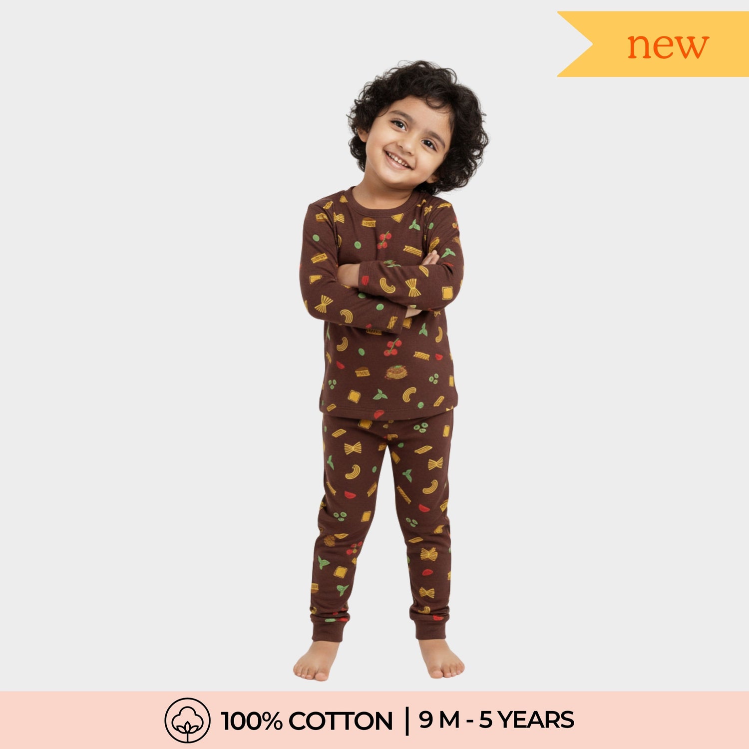 Full Sleeves Unisex Co-ord Set | Pasta