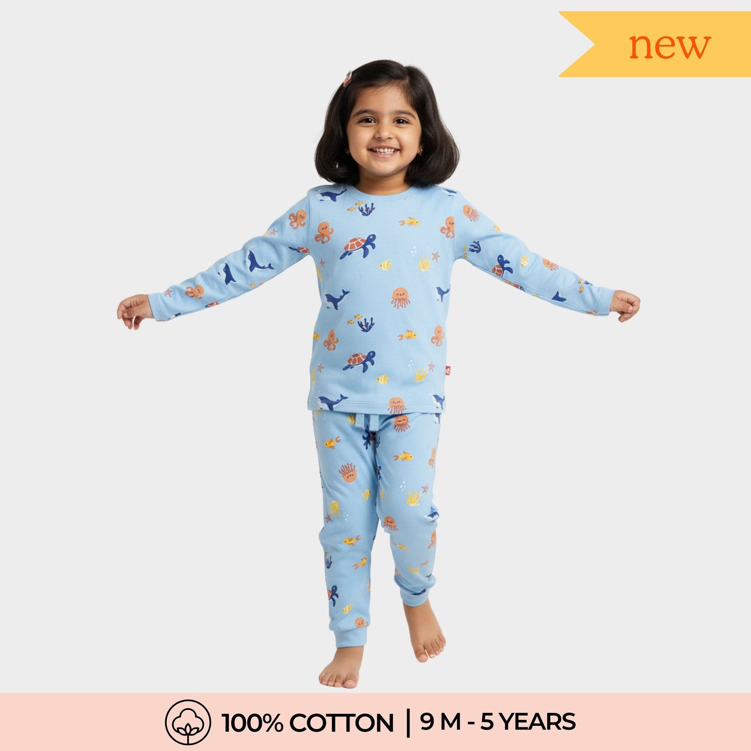 Full Sleeves Unisex Co-ord Set | Aqua World