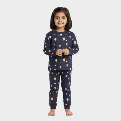 Full Sleeves Unisex Co-ord Set | Hot Air Balloon