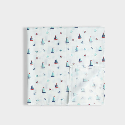 3 Pack Muslin Swaddle | Fox, Little Sailor, Spikey