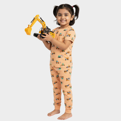 Half Sleeves Unisex Co-ord Set | JCB Adventure