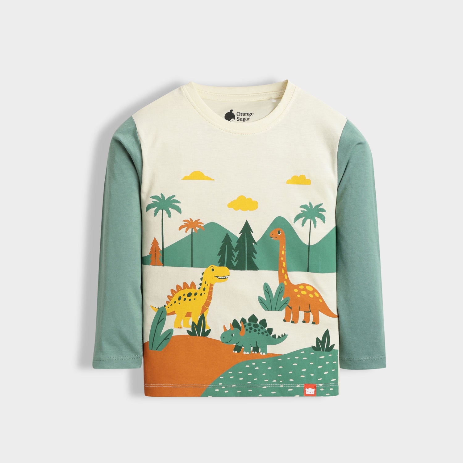 3 Pack Full Sleeves Unisex T-Shirts | Dino, Color Block, Penguin Chill