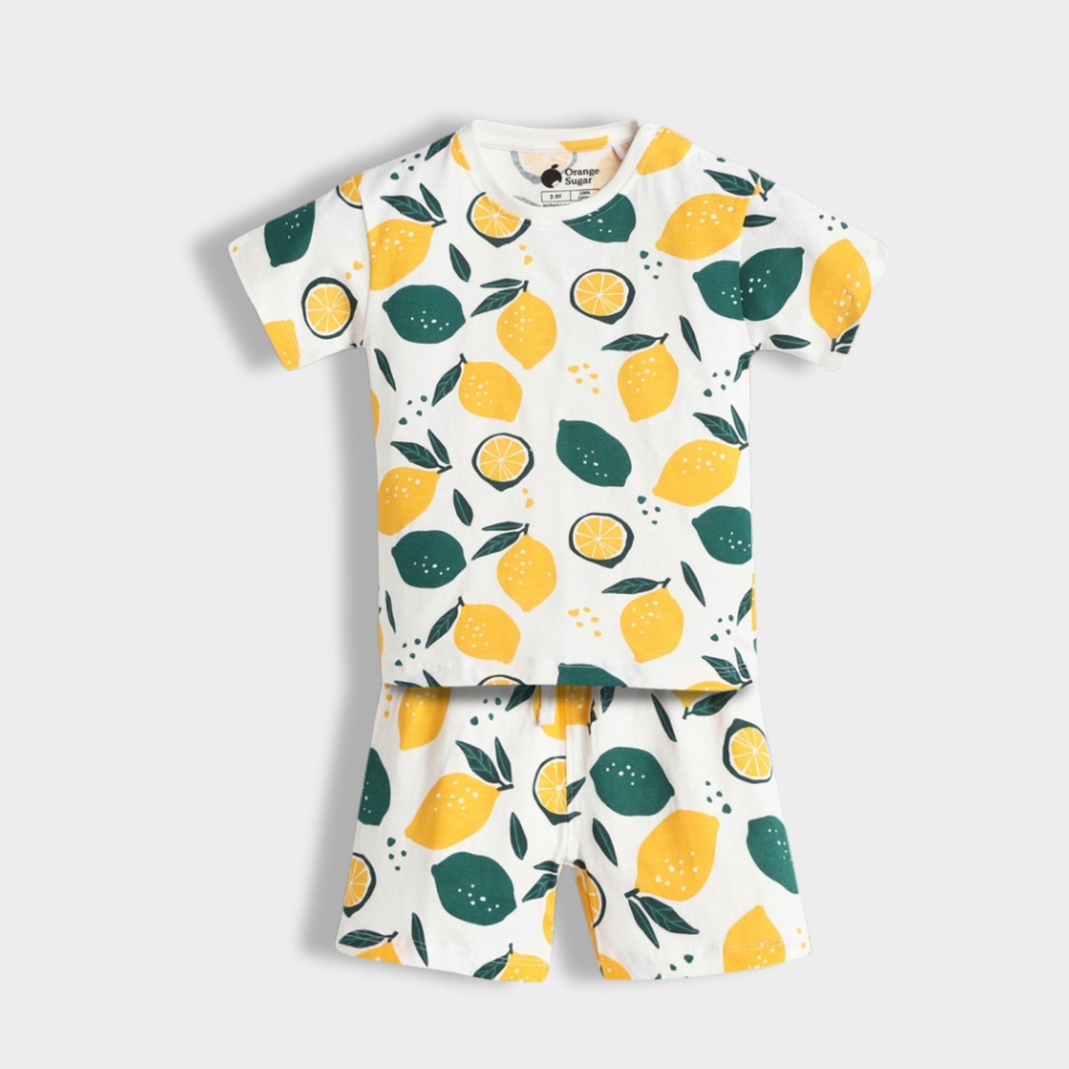 3 Pack T-Shirt & Shorts Unisex Co-ord Set | Lemon, Zoo, Circus
