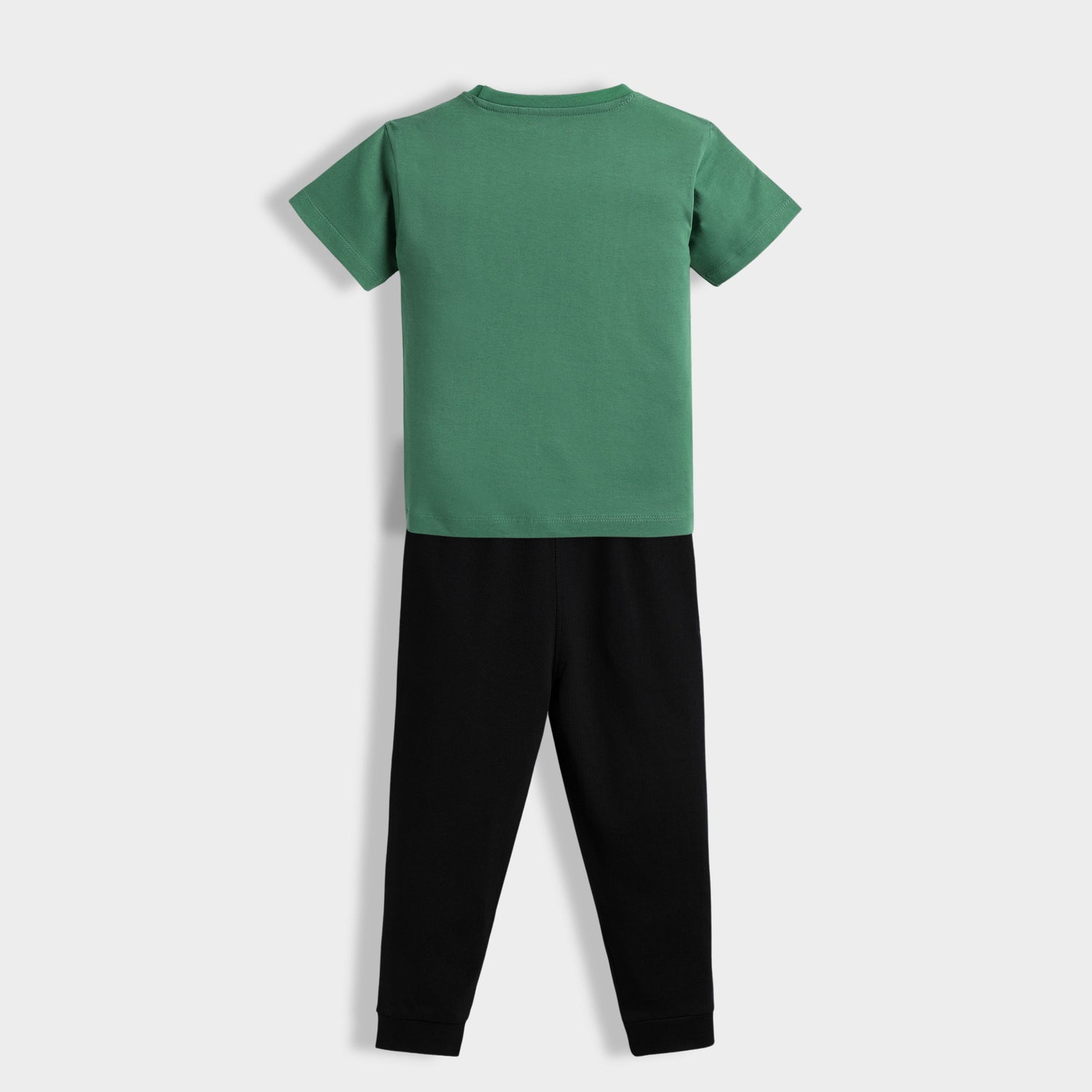 Half Sleeves Unisex T-Shirt & Joggers Set | Korea Love
