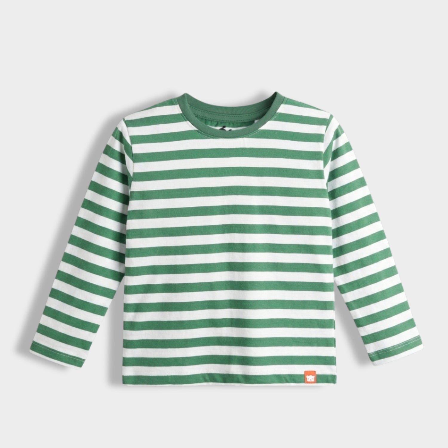 Full Sleeves Tee | Green Stripes