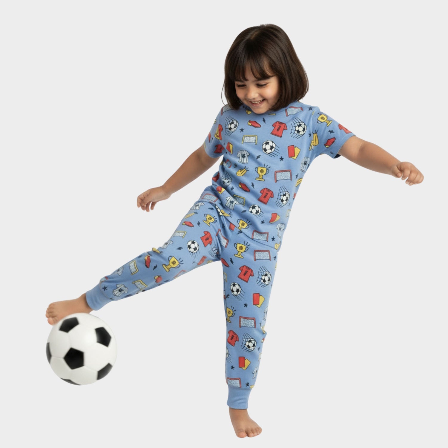 Half Sleeves Unisex Co-ord Set | Football