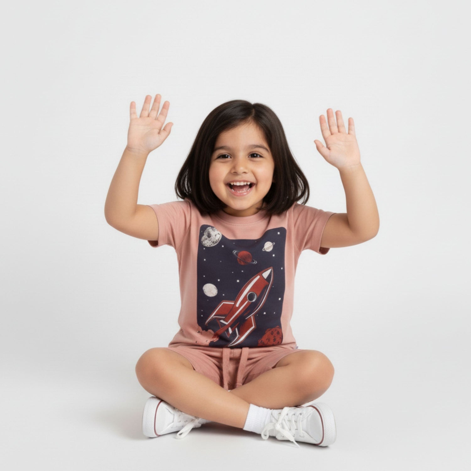 T-Shirt & Shorts Unisex Co-ord Set | Rocket