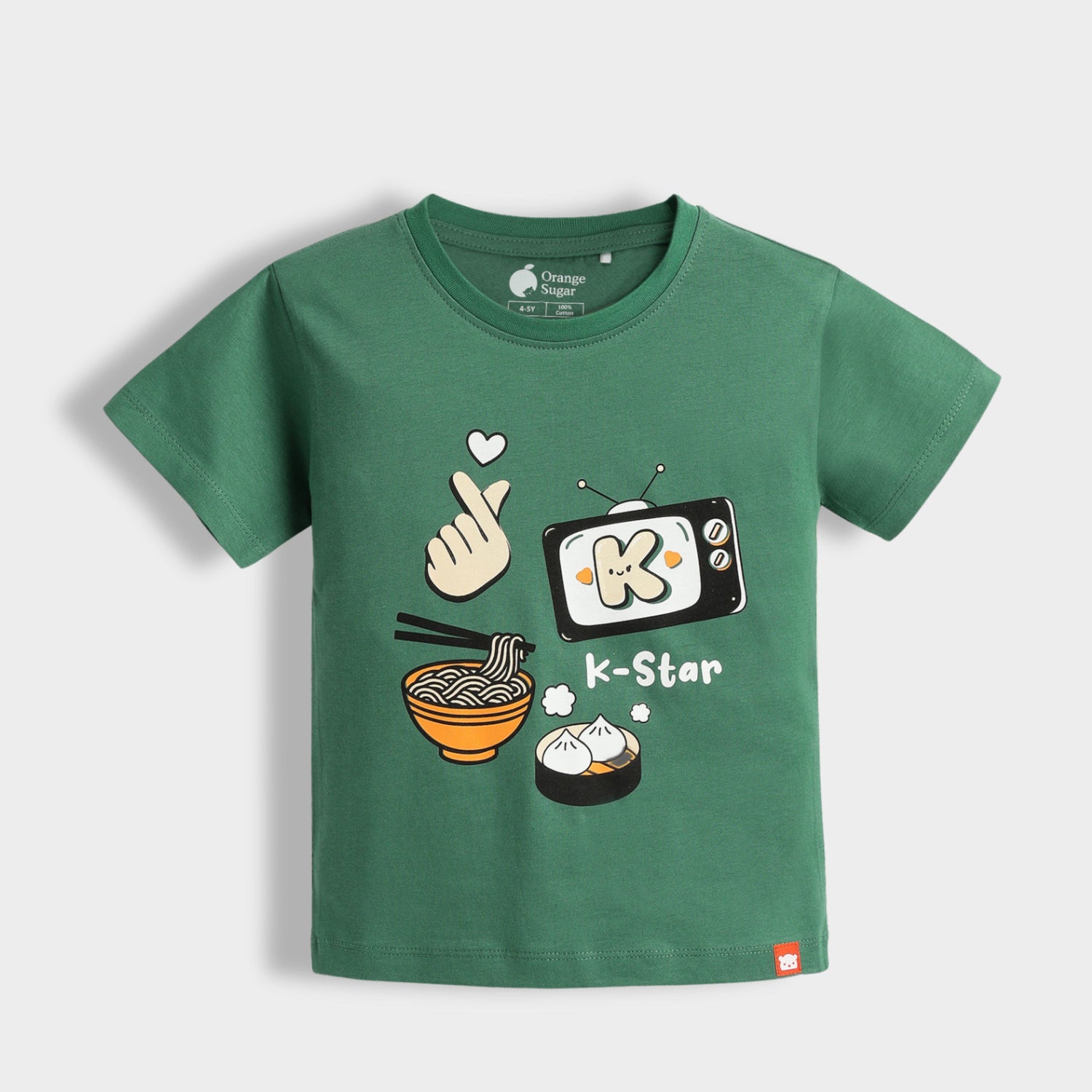 Half Sleeves Tee | Korea Love
