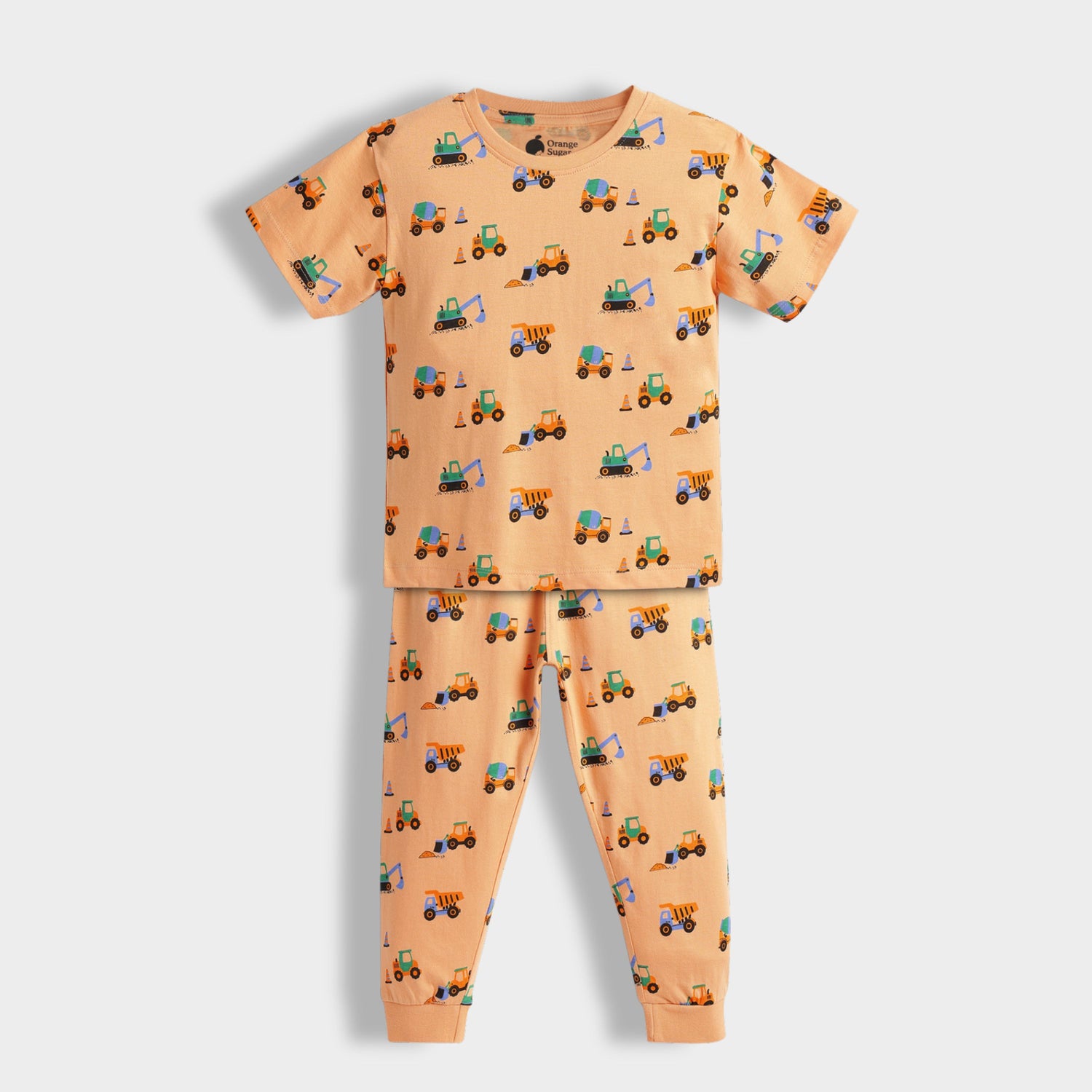 Half Sleeves Unisex Co-ord Set | JCB Adventure