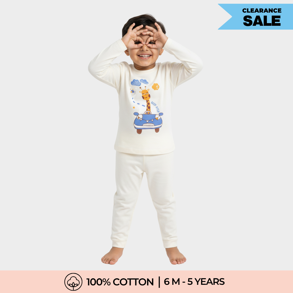 Full Sleeves Unisex Co-ord Set | Giraffe Beep