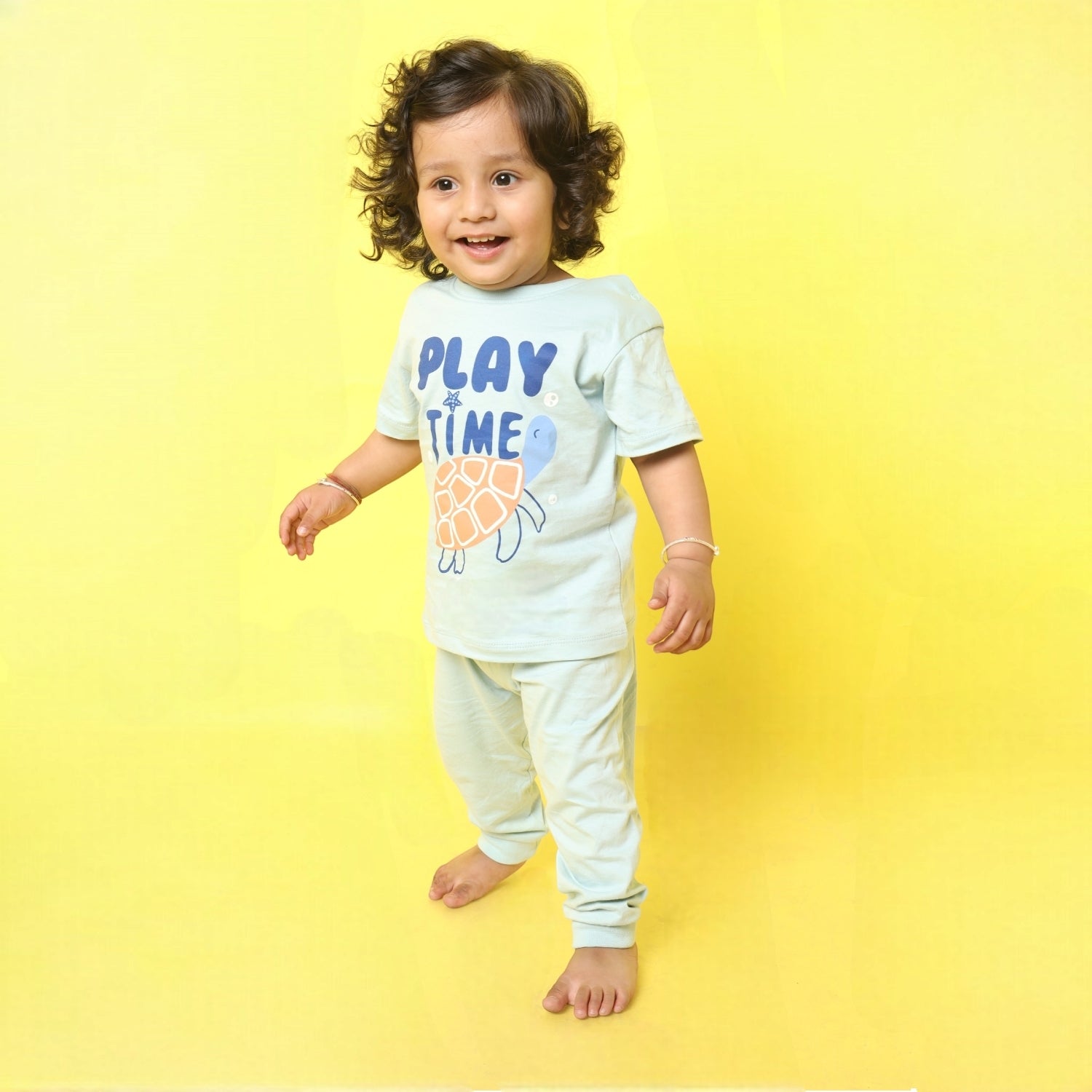 Half Sleeves Unisex Co-ord Set | Play Time