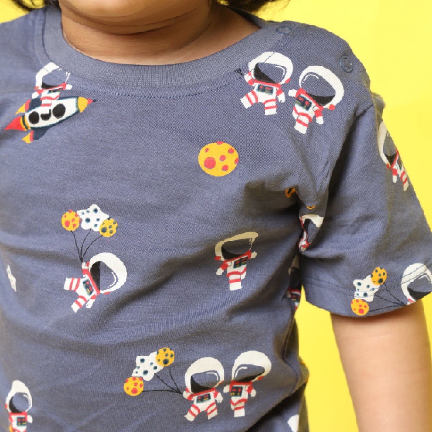 T-Shirt & Shorts Unisex Co-ord Set | Space Explorer