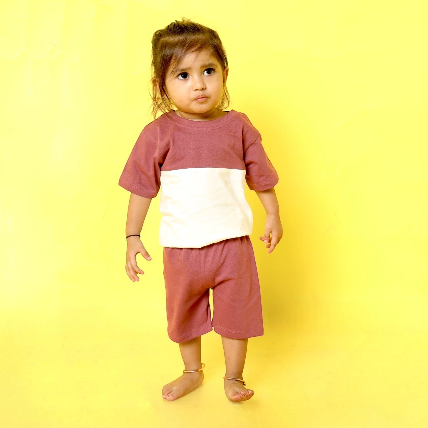 T-Shirt & Shorts Unisex Co-ord Set | Berry Bliss