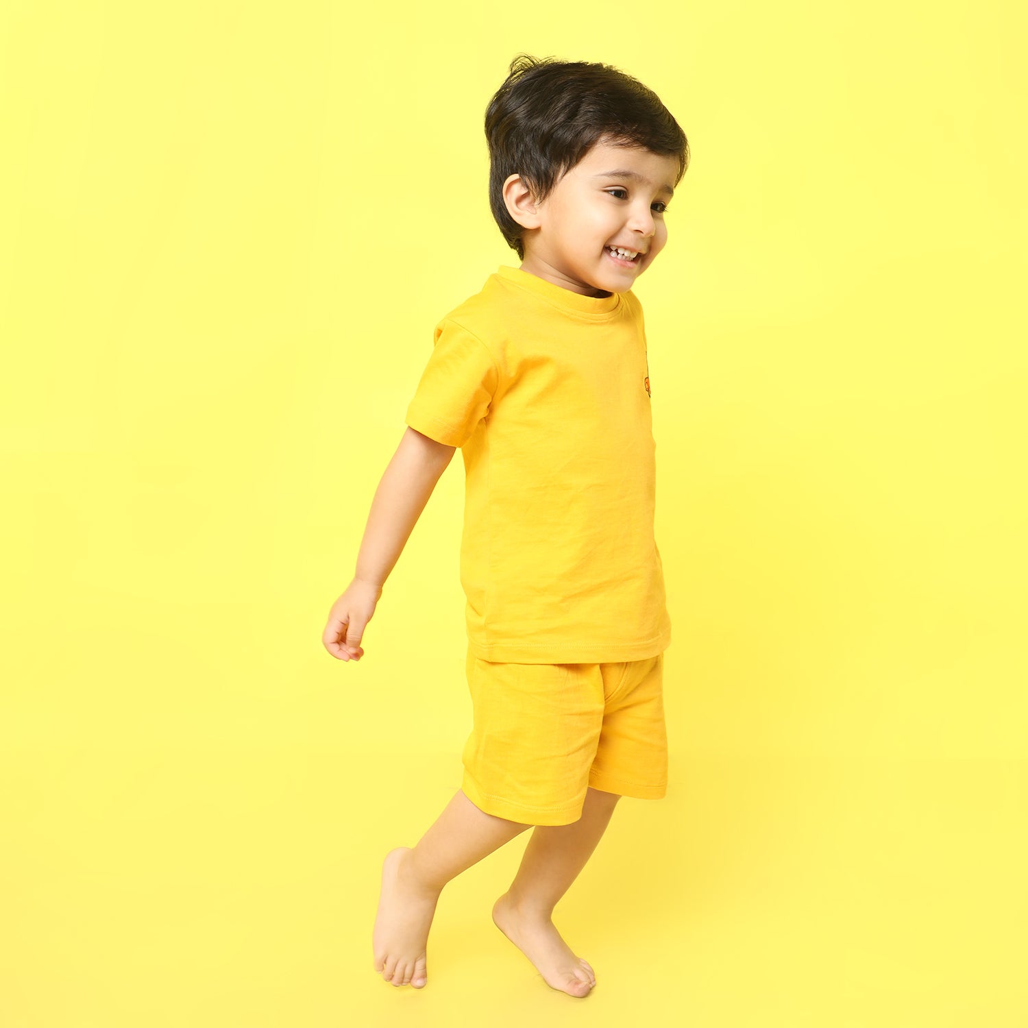 T-Shirt & Shorts Unisex Co-ord Set | Tiger Ride