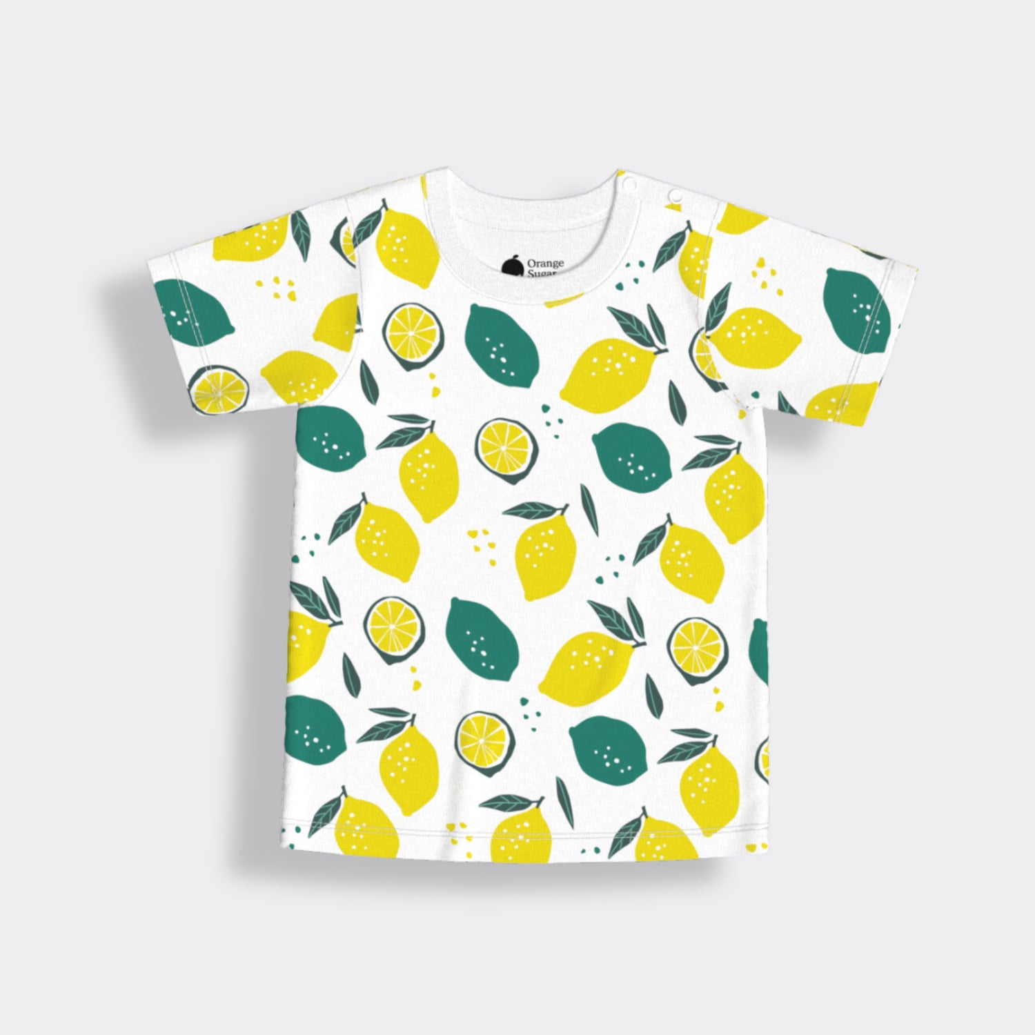 Half Sleeves Unisex Co-ord Set | Lemon Joy