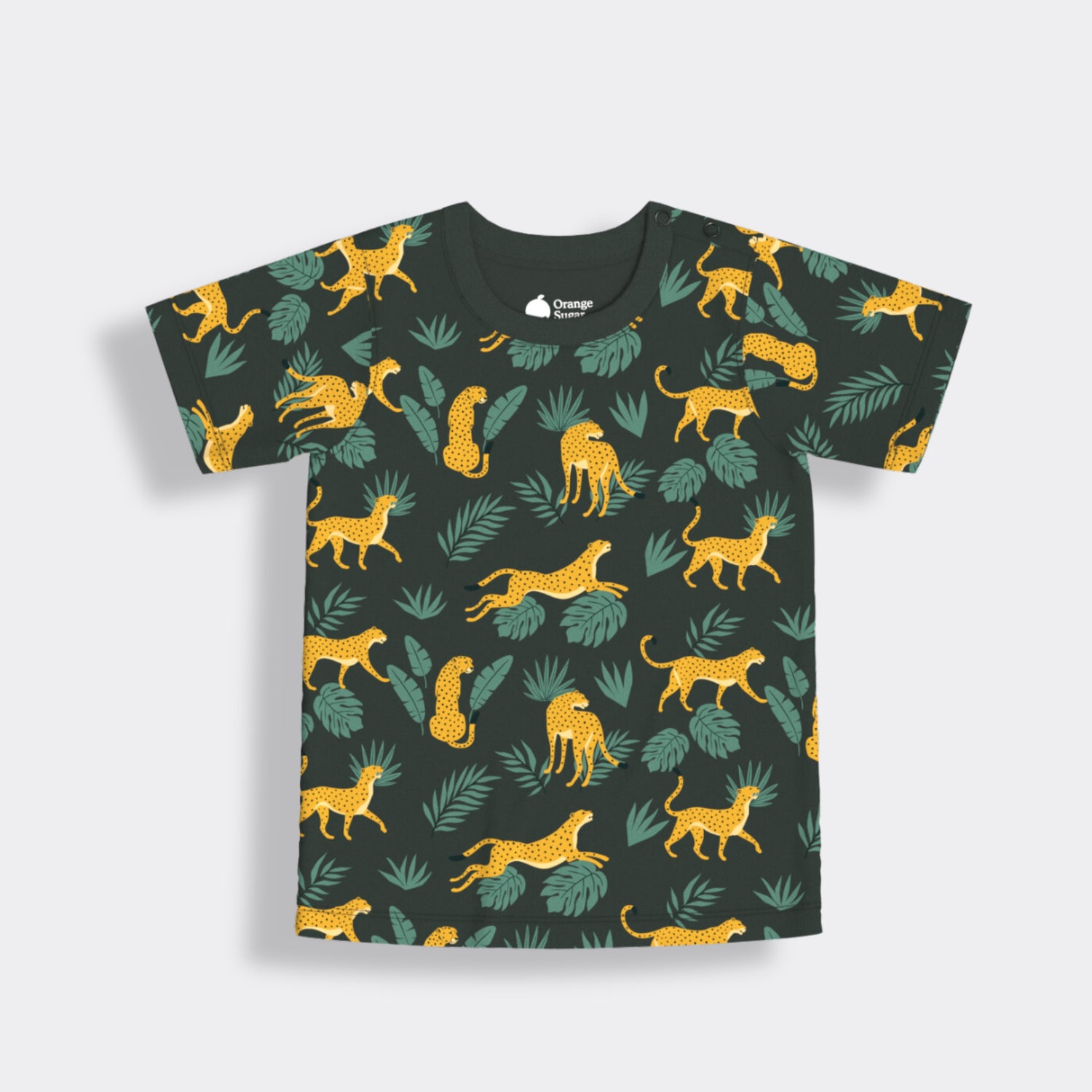 Half Sleeves Unisex Co-ord Set | Cheetah Chase