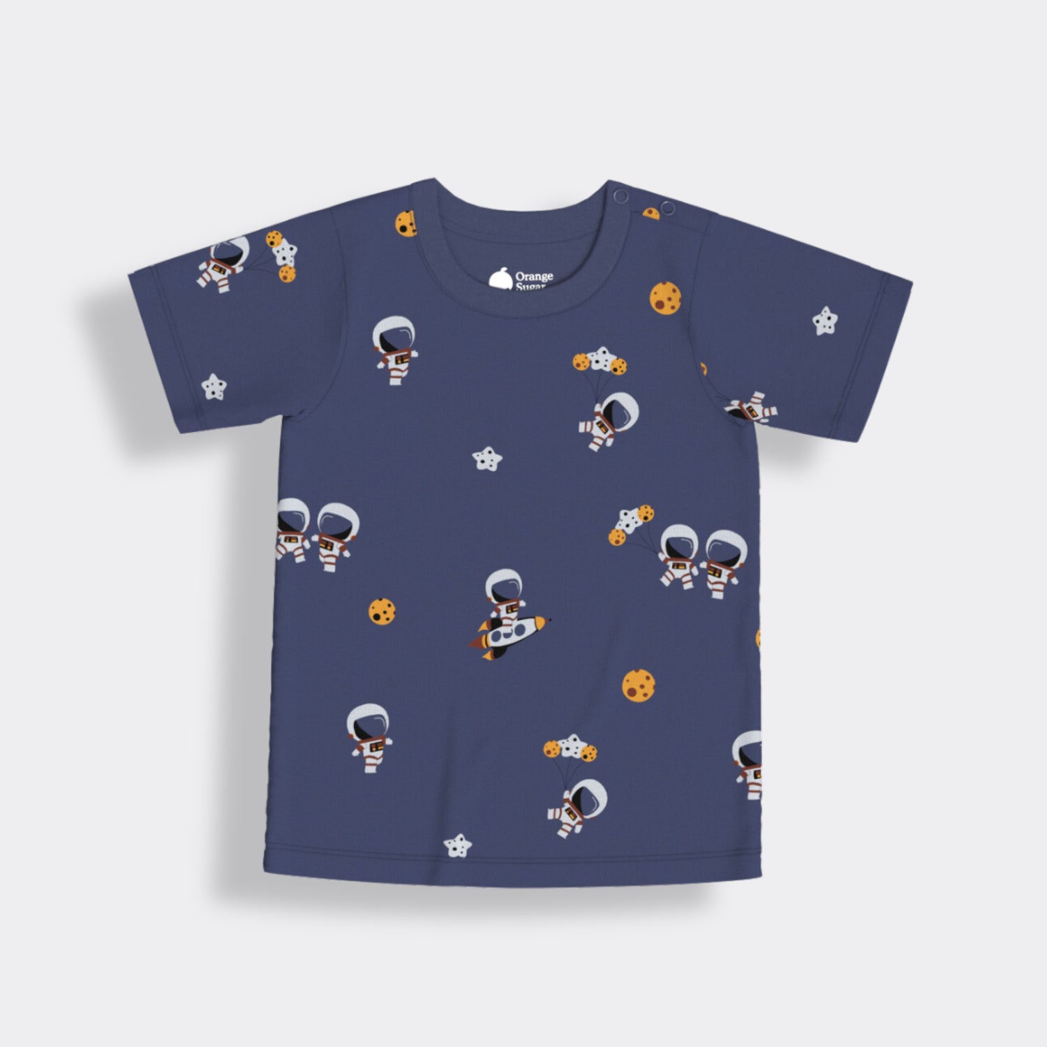 Half Sleeves Unisex Co-ord Set | Space Explorer