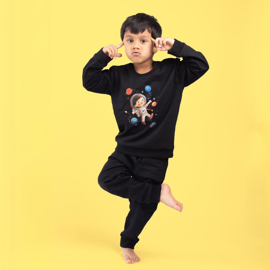 2 Pack Sweatshirt & Joggers | Space Kid , Wild Pals