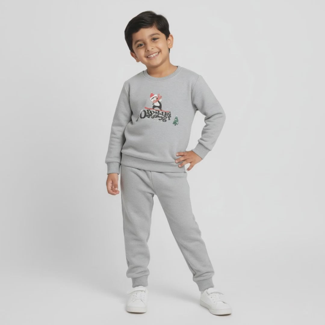 Sweatshirt & Joggers Set | Snow Penguin